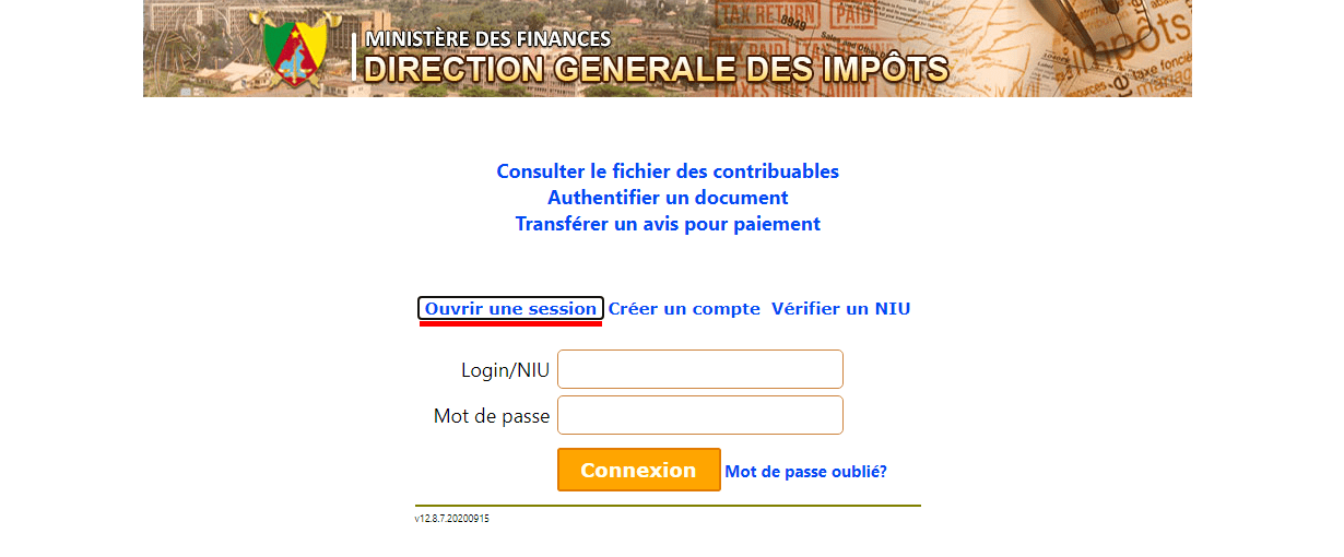 Online Attestation of Taxpayer Identification in Cameroon — Edukamer