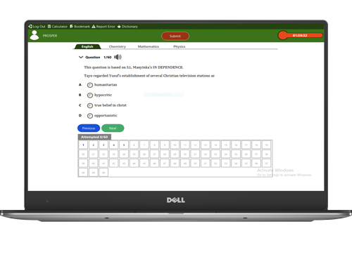 JAMB CBT Software for UTME Candidates