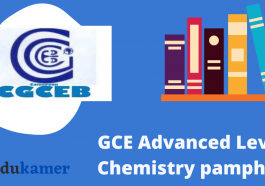 GCE Advanced Level Chemistry pamphlet
