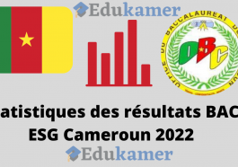  66,27 % de taux de réussite au BAC ESG 2022 Cameroun