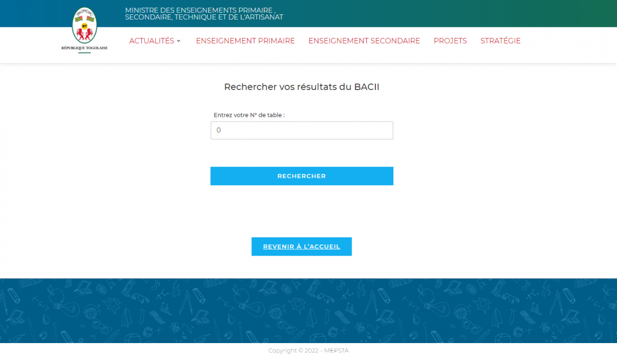 Liste des admis au BAC 2 PDF : Les Résultats BACII 2022 au Togo à consulter en ligne le 5 Juillet 2022