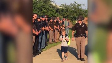 Here is the history of the 6 Years Old Boy Who Was Escorted To School By 70 Police Officers