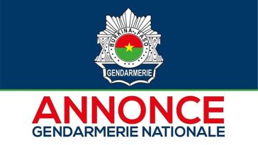 Recrutements au profit de la Gendarmerie Nationale 2022-2023 au Burkina Faso