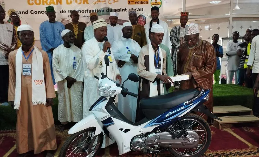 Ismaël Koura du Togo remporte le Coran d'Or au Concours de mémorisation du Coran 2023
