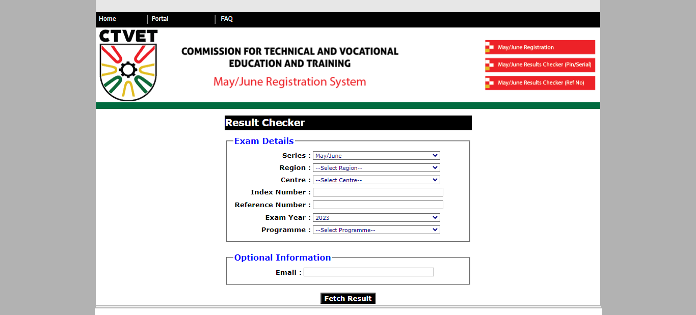 Check Ghana CRVET 2023 may/june certificate II examination results