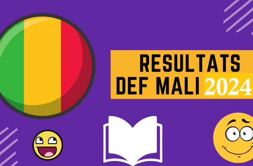 Publication des résultats du DEF Mali 2024 sur porteduc.ml