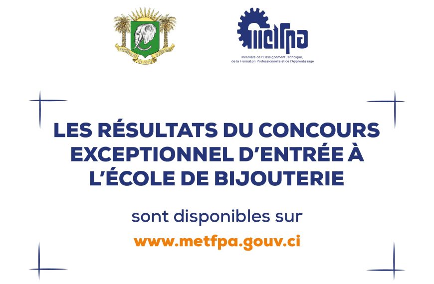 METFPA Côte d’Ivoire : Appel à candidature pour la formation de 750 Jeunes dans les métiers d’aide à la personne 2025