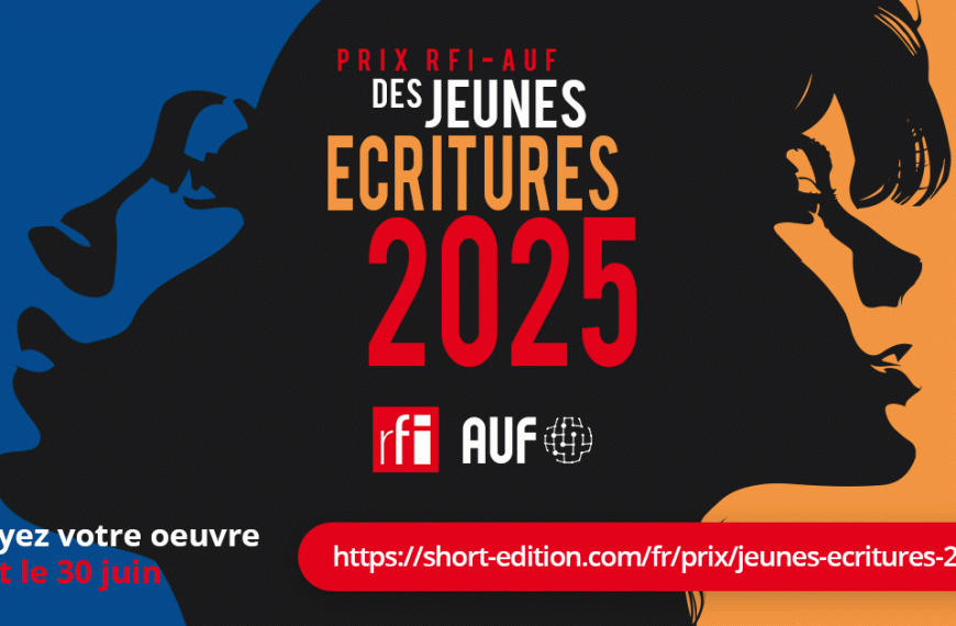 Lancement de la 7ᵉ édition du Prix RFI – AUF des Jeunes Écritures 2025