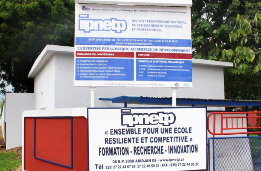 Côte d’Ivoire : Lancement des concours d’entrée à l’IPNETP pour la session 2025