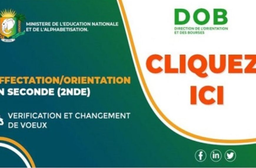 Rentrée 2025-2026 : Comment calculer la moyenne d’orientation pour la classe de Seconde en Côte d’Ivoire ?