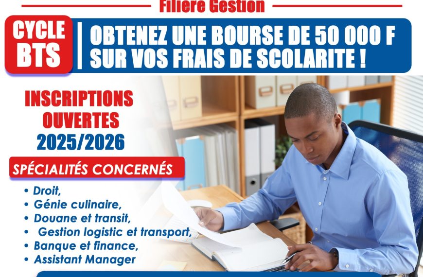 L’Institut Universitaire Bilingue du Littoral (INUBIL) lance ses inscriptions pour 2025-2026 avec des bourses d’études