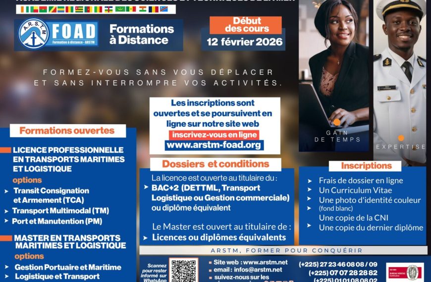 Secteur Maritime : L’ARSTM propulse la formation régionale vers le numérique